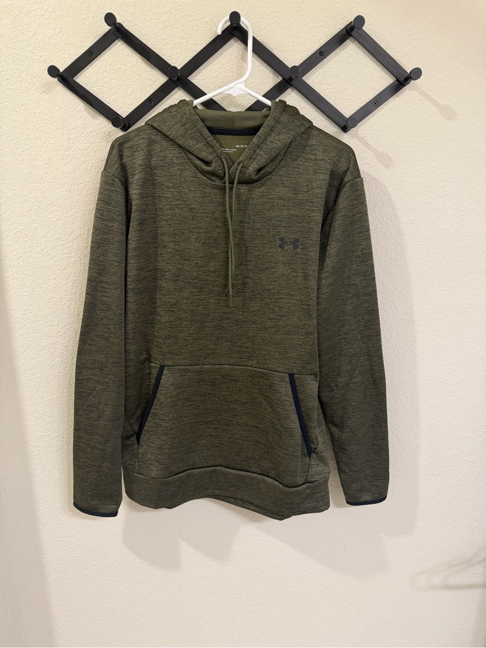 Under Armour Armour Fleece Twist Hoodie Men’s Large Marine OD Green